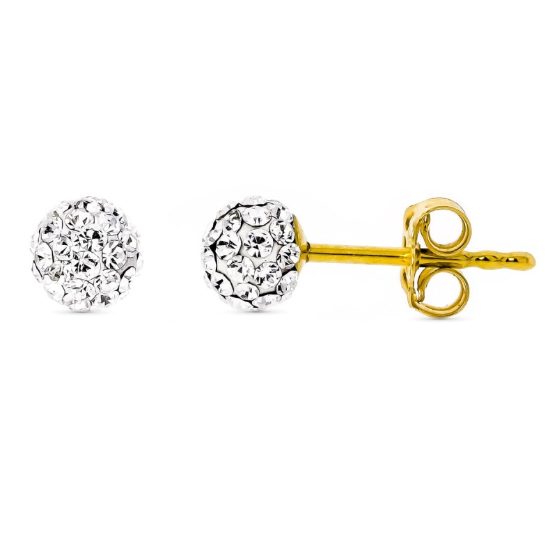 boucles d'oreilles mariée brillante