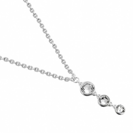 collier , chaîne , pendentif en argent massif ; chute de