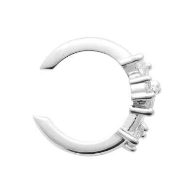 bague d'oreille vue de profil