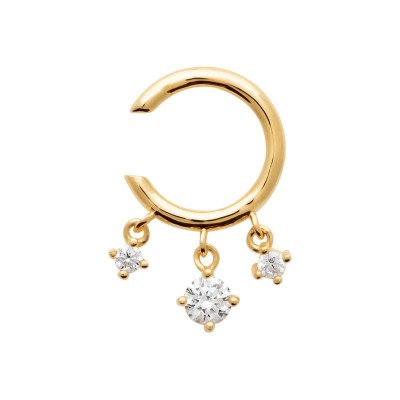 bijou d'oreille faux piercing