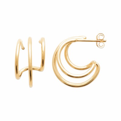 créoles multiples pour oreille percées