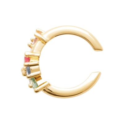 bague d'oreilles colorée