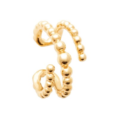 Bague d'oreille plaqué or 18 carats, 3 anneaux sans trou - Audace