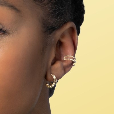 3 anneaux pour le bord de l'oreille