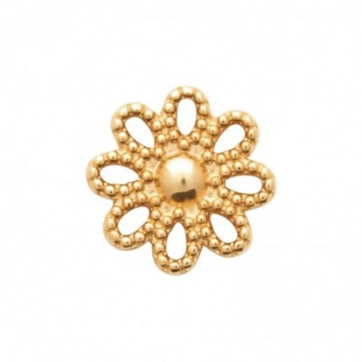 Piercing Mara marguerite dorée