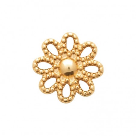 Piercing Mara marguerite dorée