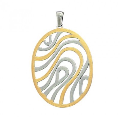 Pendentif Alizé - Ovale...