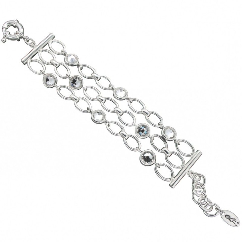 Bracelet pour femme en argent, cristal de Swarovski®, Princesse Bracelet pour femme en argent, cristal de Swarovski®, Princesse
