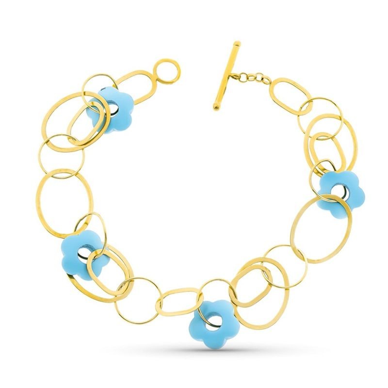 bracelet or jaune 18 carats