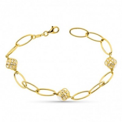 bracelet or jaune 18 carats