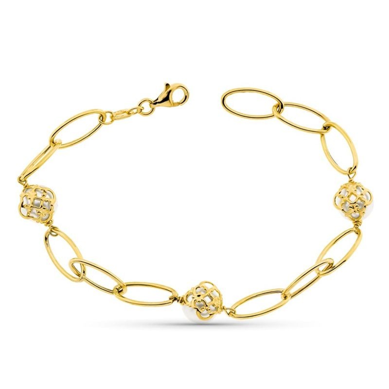 bracelet or jaune 18 carats