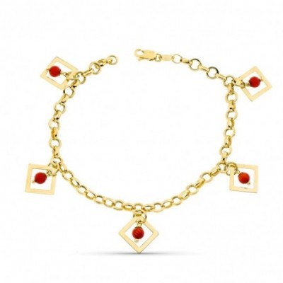 bracelet or jaune 18 carats