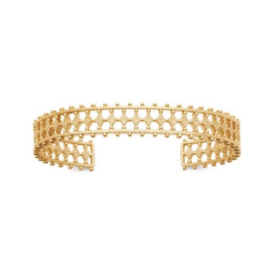 bracelet cérémonie élégant plaqué or 18 carats