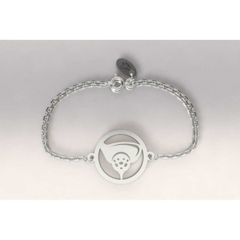 Bracelet Golf en argent pour femme - Bois et tee - Lyn&Or Bijoux