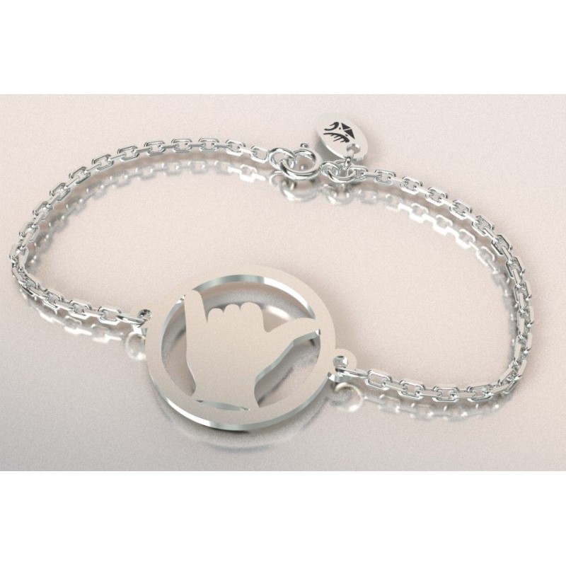Bracelet de créateur en argent pour femme - Shaka - Lyn&Or Bijoux
