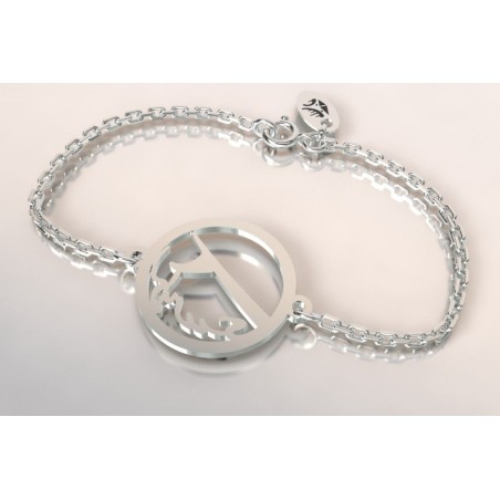 Bracelet de créateur en argent pour femme - Planche de Surf - Lyn&Or Bijoux Bracelet de créateur en argent pour femme - Planche de Surf - Lyn&Or Bijoux