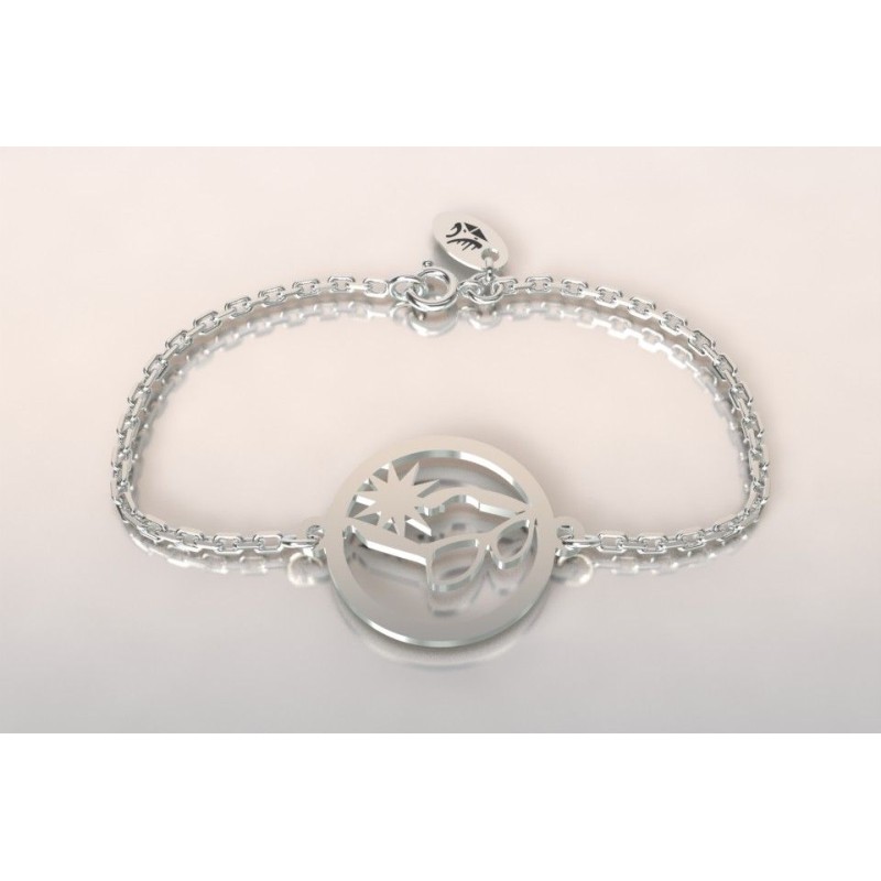 Bracelet créateur pour femme, lunettes de soleil en argent Bracelet créateur pour femme, lunettes de soleil en argent