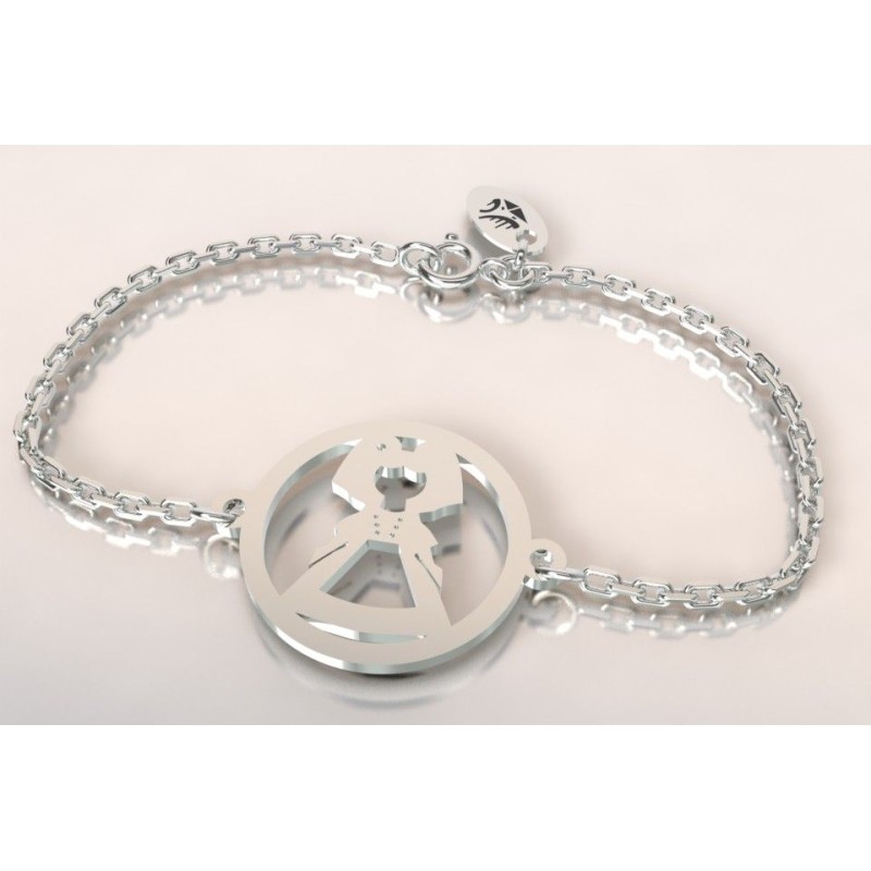 Bracelet créateur original alsacienne en argent 925 Bracelet créateur original alsacienne en argent 925
