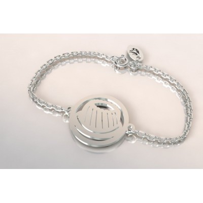 Bracelet de créateur en argent pour femme - Kouglof - Lyn&Or Bijoux