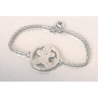 Bracelet de créateur en argent pour femme - Manala - Lyn&Or Bijoux