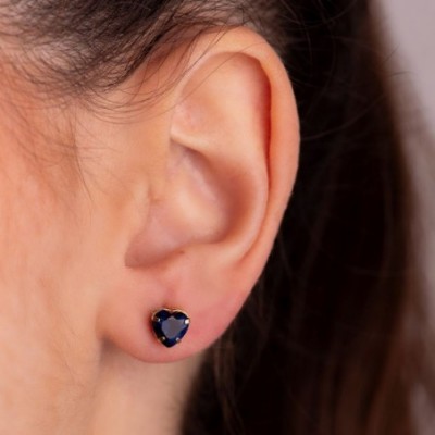 boucles d'oreilles coeur de l'ocean boucles d'oreilles coeur de l'ocean