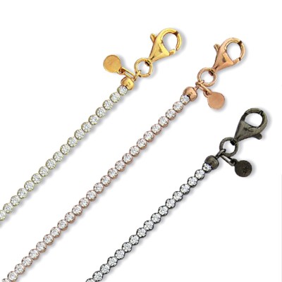 bracelet tennis argent 925 zircon femme