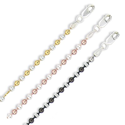 bracelet perles argent multicolore femme accumulation