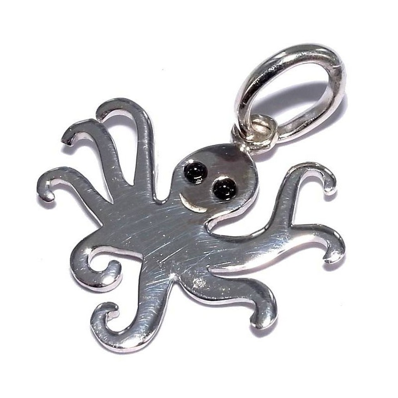 Pendentif en argent 925 millièmes milliemes pour femme, Pieuvre Pendentif en argent 925 millièmes milliemes pour femme, Pieuvre