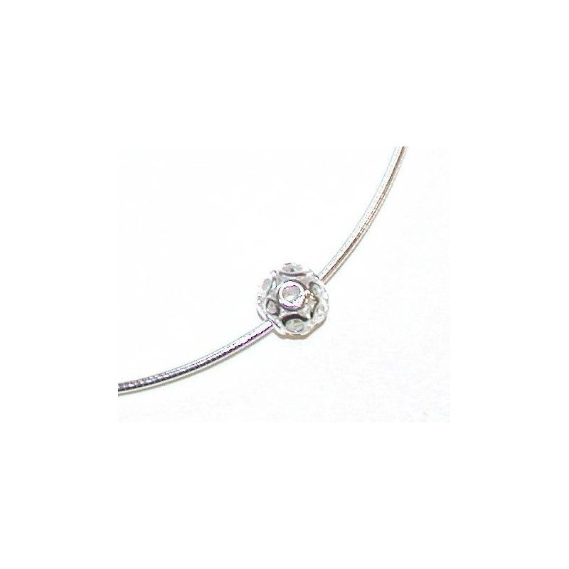 Collier câble en argent 925 et zircon pour femme, Etincelle Collier câble en argent 925 et zircon pour femme, Etincelle