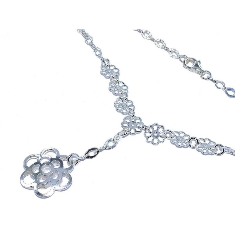 Collier en argent 925 millièmes/1000 pour femme, Spring Collier en argent 925 millièmes/1000 pour femme, Spring