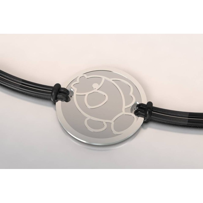 Bracelet créateur original Poisson acier, en argent 925 Bracelet créateur original Poisson acier, en argent 925