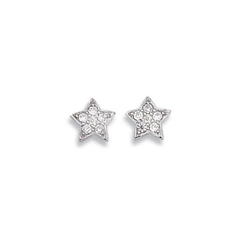 Boucles d'oreilles en argent 925 millièmes pour femme, Cassiopée Boucles d'oreilles en argent 925 millièmes pour femme, Cassiopée