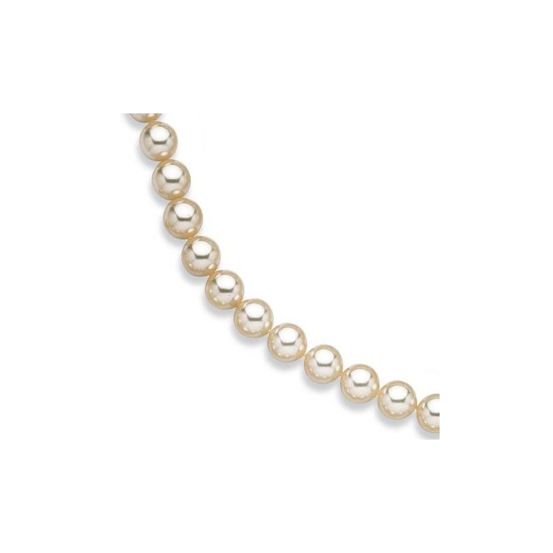 Collier de perles blanches de Majorque 14 mm pour femme, Lucina Collier de perles blanches de Majorque 14 mm pour femme, Lucina