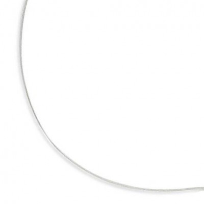 Collier câble en argent 925 millièmes pour femme, diamètre 0,9 mm - Lyn&Or Bijoux
