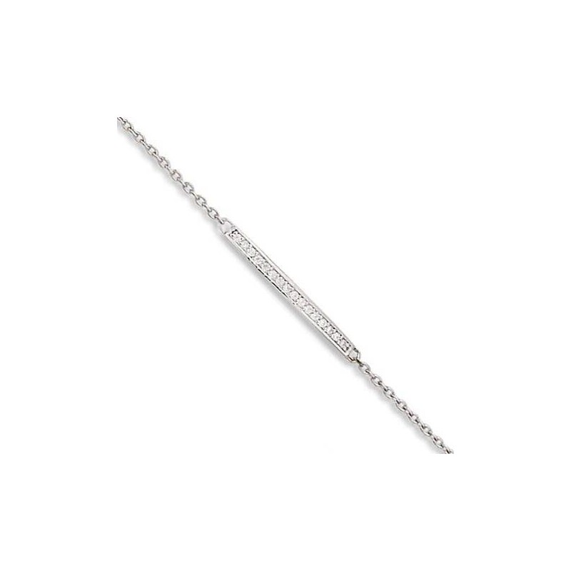 Gourmette fantaisie en argent 925 millièmes pour femme, Séville Gourmette fantaisie en argent 925 millièmes pour femme, Séville
