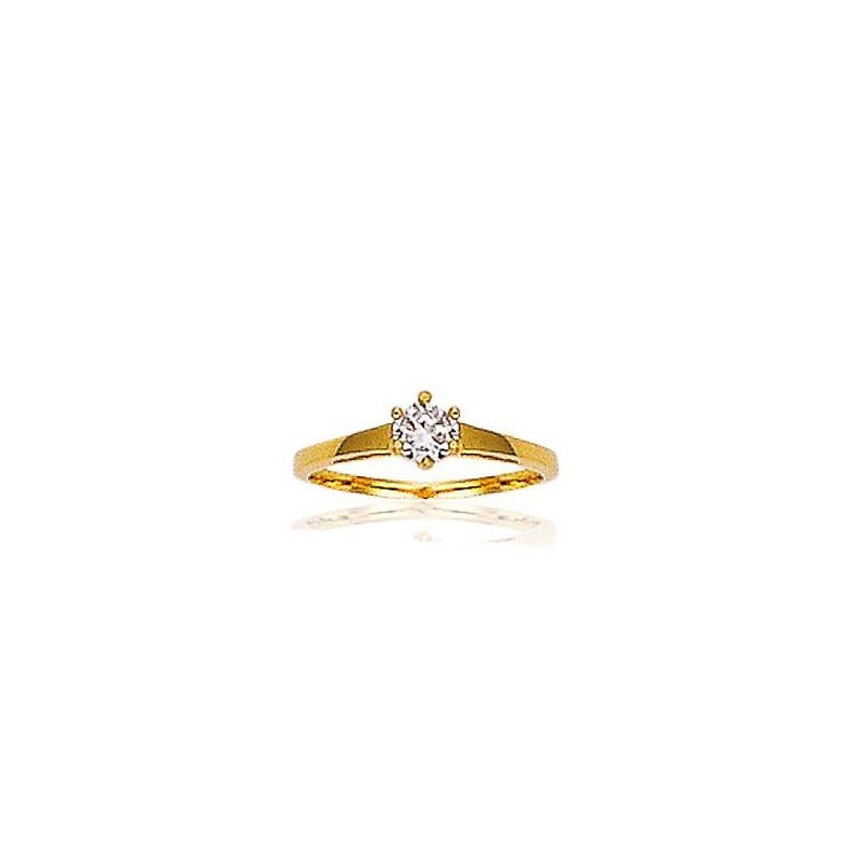 Bague fantaisie en plaqué or pour femme, Douceur d'amour Bague fantaisie en plaqué or pour femme, Douceur d'amour