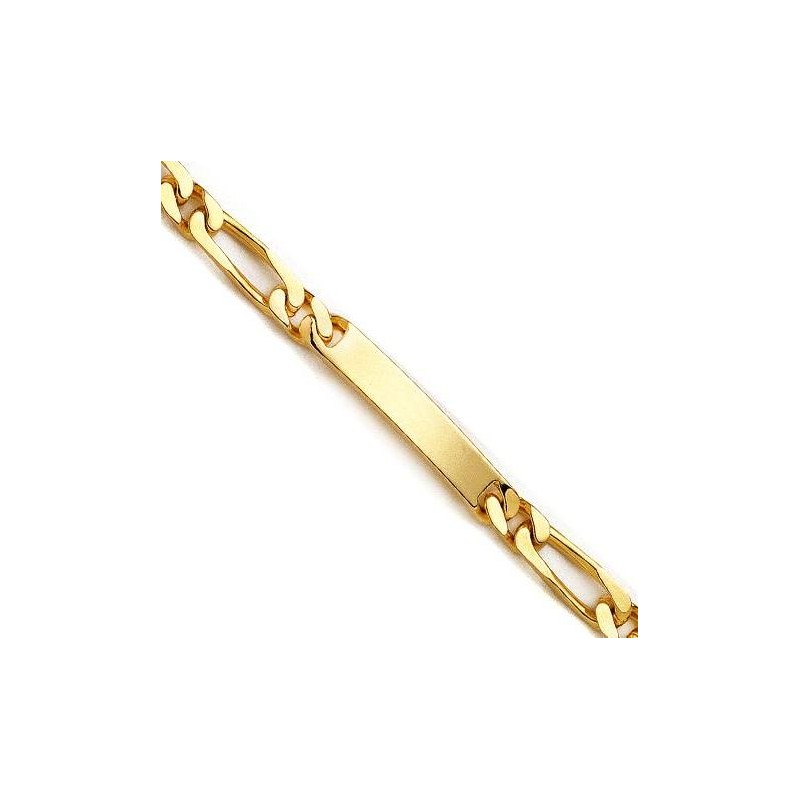 Gourmette en plaqué or 8 mm pour homme, Rhoésos Gourmette en plaqué or 8 mm pour homme, Rhoésos