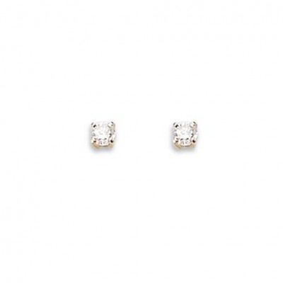 boucles d'oreilles en diamants pour femme - Juste Sublime - Lyn&Or Bijoux