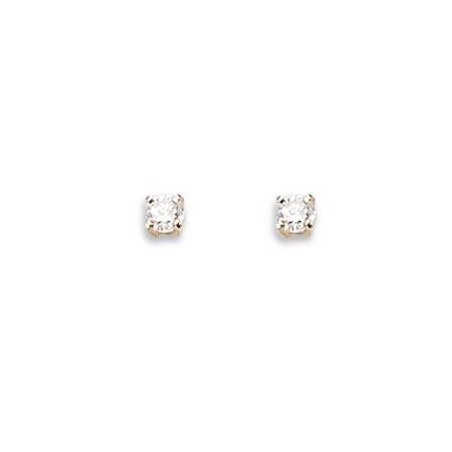 boucles d'oreilles en diamants pour femme - Juste Sublime - Lyn&Or Bijoux