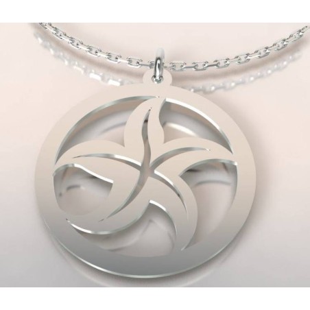 Collier de créateur en argent pour femme - Etoile de Mer - Lyn&Or Bijoux