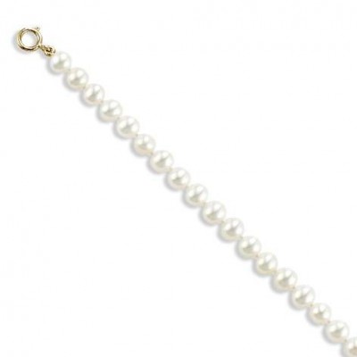Bracelet perles d'eau douce 5 mm pour femme - l'indémodable - Lyn&Or Bijoux