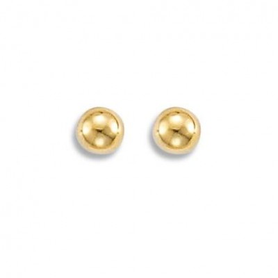 Boucles d'oreille en or pour femme - Gold Pearl 7 mm - Lyn&Or Bijoux