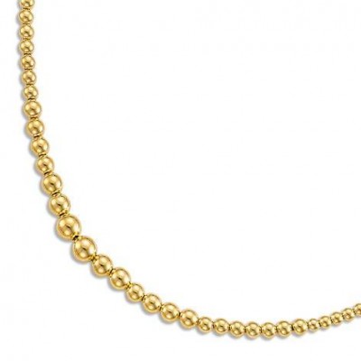 Collier de perles en or 18 carats pour femme - Gold Pearl - Lyn&Or Bijoux