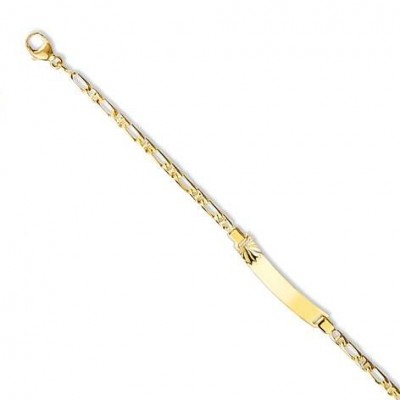 Bracelet pour bébé en or 18 carats - Soleil - Lyn&Or Bijoux