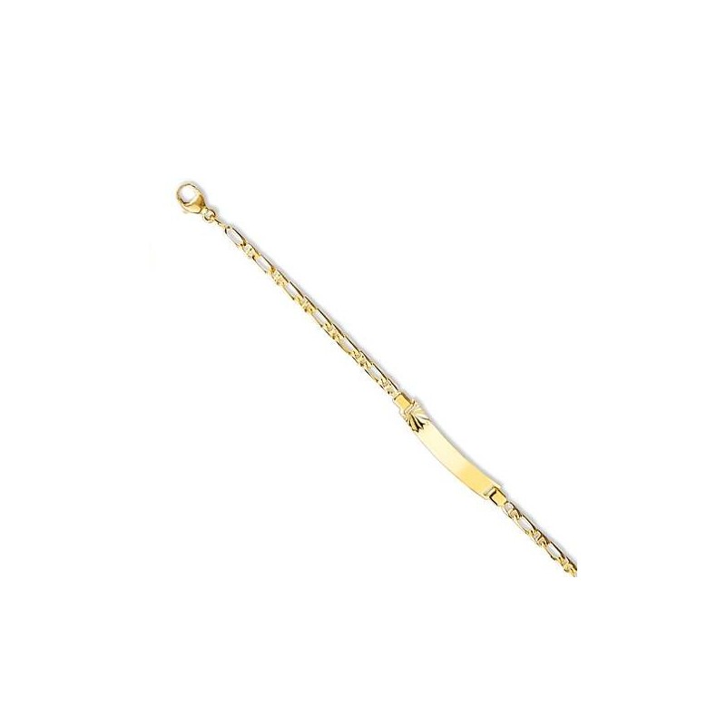 Bracelet pour bébé en or 18 carats - Soleil - Lyn&Or Bijoux