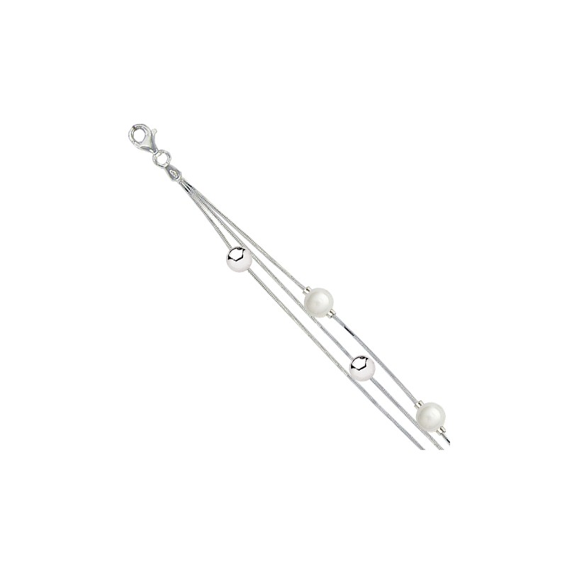 Gourmette fantaisie en argent 925 millièmes pour femme, Musique Gourmette fantaisie en argent 925 millièmes pour femme, Musique