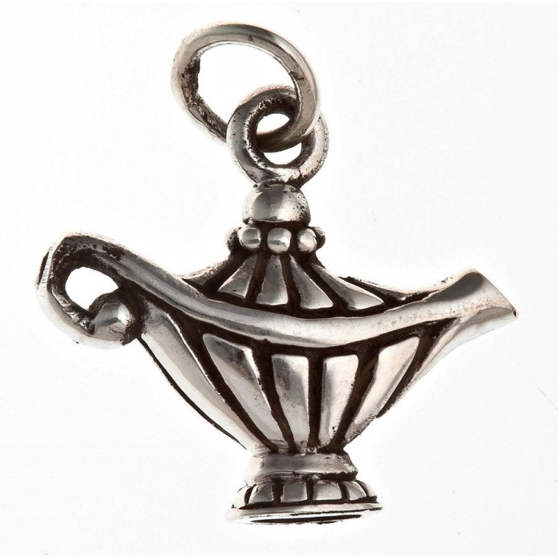 Pendentif en argent 925 millièmes pour femme, Lampe Pendentif en argent 925 millièmes pour femme, Lampe