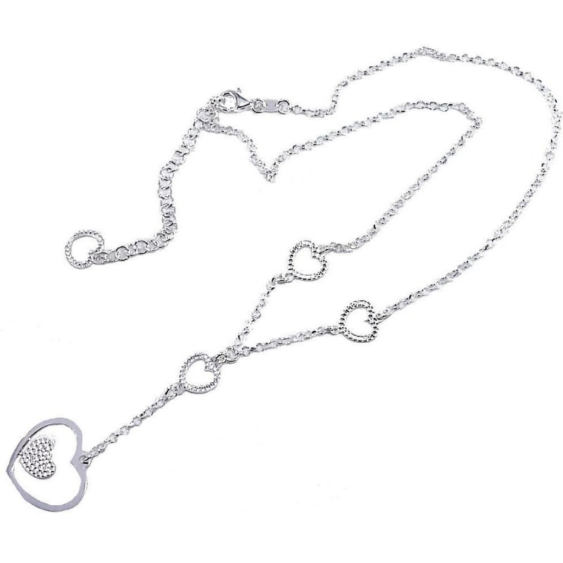 Collier coeur en argent 925 millièmes/1000 pour femme, Myra Collier coeur en argent 925 millièmes/1000 pour femme, Myra