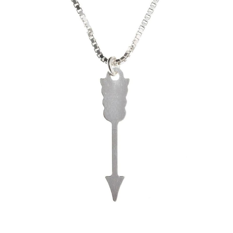 Collier en argent 925 millièmes pour femme, Flèche Collier en argent 925 millièmes pour femme, Flèche