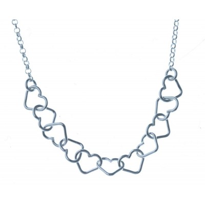 Collier coeur en argent 925 millièmes pour femme - Carambole - Lyn&Or Bijoux